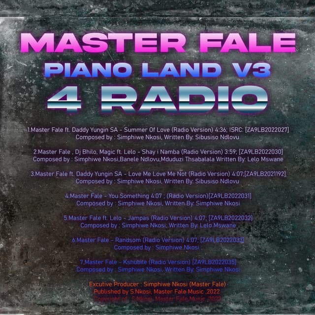 Piano Land V3 - 4 Radio cover art