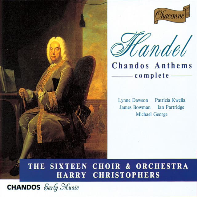 Chandos Anthem No. 1, HWV 246, "O, be joyful in the Lord": Be ye sure that the Lord he is God (Soprano & Tenor) cover art