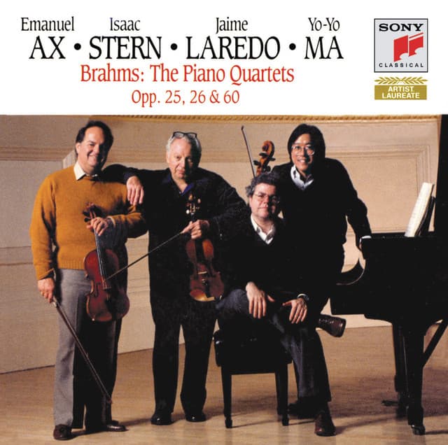 Piano Quartet No. 1 in G Minor, Op. 25: IV. Rondo alla zingarese. Presto - Meno presto - Molto presto cover art