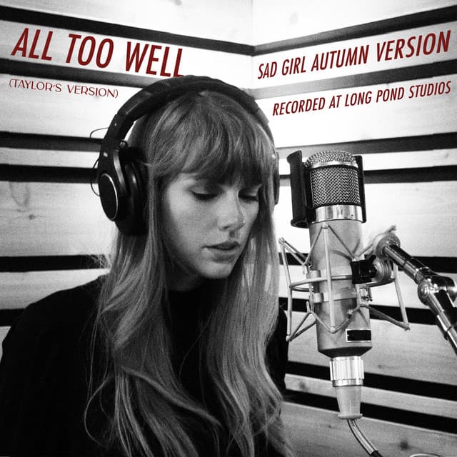 All Too Well (Sad Girl Autumn Version) - Recorded at Long Pond Studios cover art