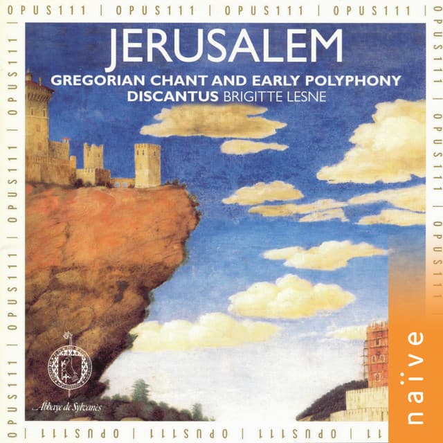 Jerusalem: Gregorian Chant and Early Polyphony cover art