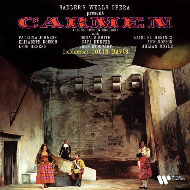 Bizet: Carmen, WD 31, Act 2: Toreador's Song. "Sirs, Your Toast" (Escamillo, Carmen, Frasquita, Mercedes, Chorus) cover art