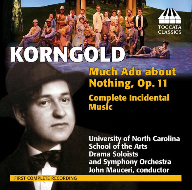Korngold: Much Ado about Nothing, Op. 11 cover art