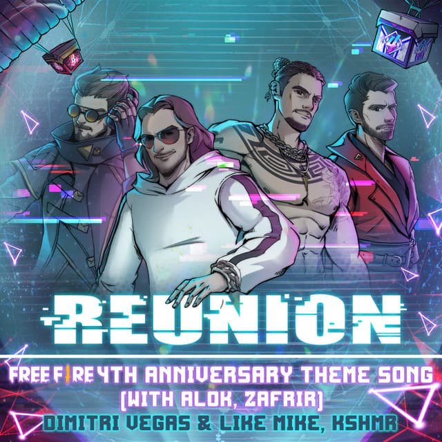 Reunion (Free Fire 4th Anniversary Theme Song) [with Alok & Zafrir] cover art