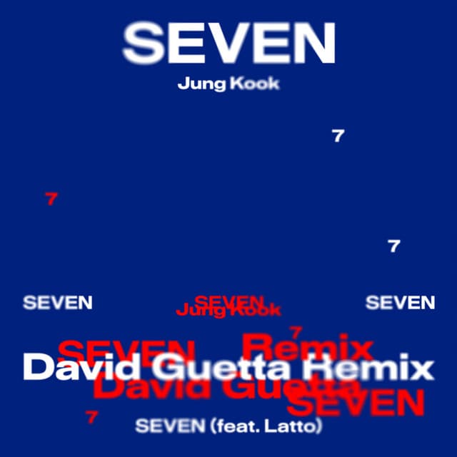 Seven (David Guetta Remix) cover art
