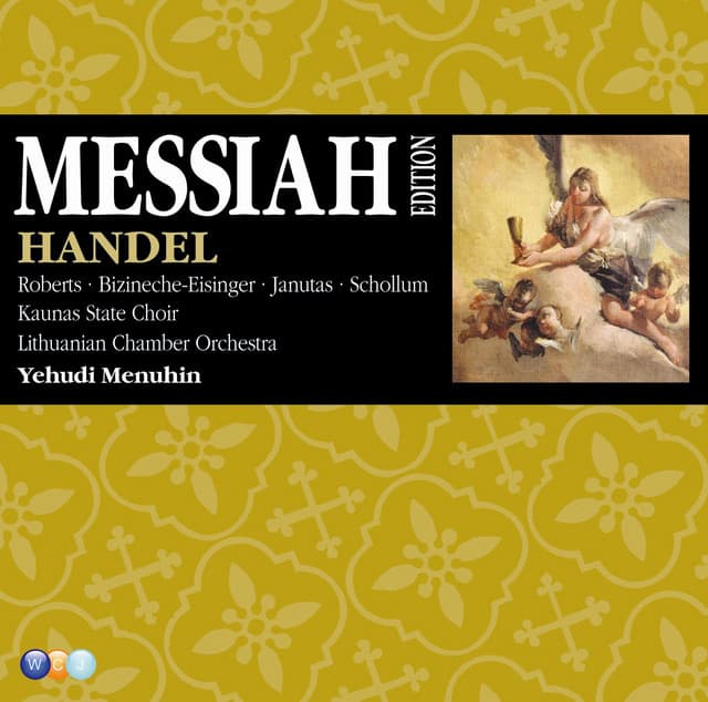 Menuhin conducts Handel : The Messiah cover art