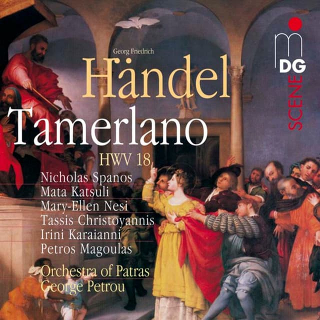 Handel: Tamerlano, HWV 18 cover art