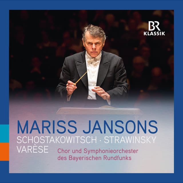 Varèsem, Stravinsky & Shostakovich: Orchestral Works (Live) cover art