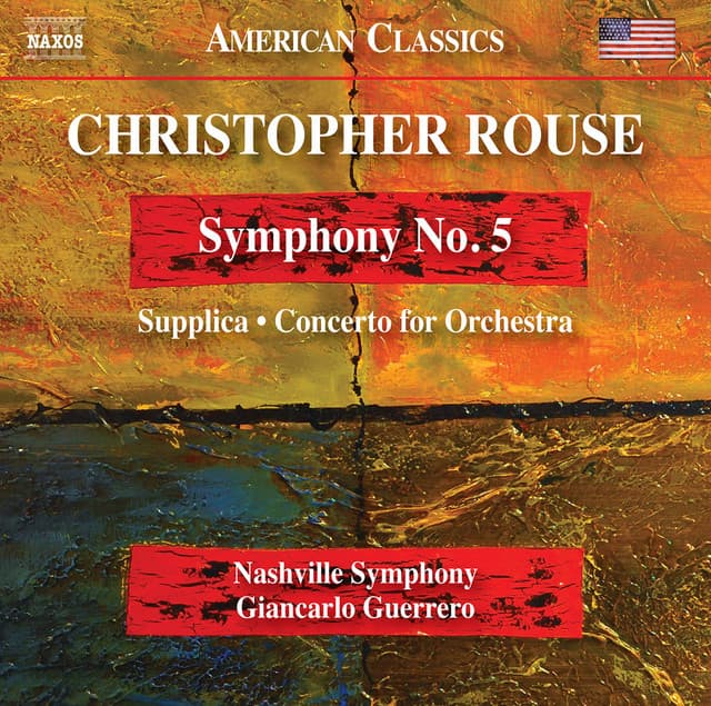 Rouse: Symphony No. 5, Supplica & Concerto for Orchestra cover art