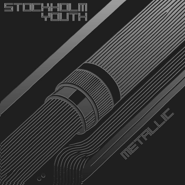 Metallic cover art