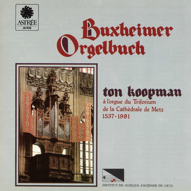 Buxheimer Orgelbuch: No. 218, Wach uff myn Hört cover art
