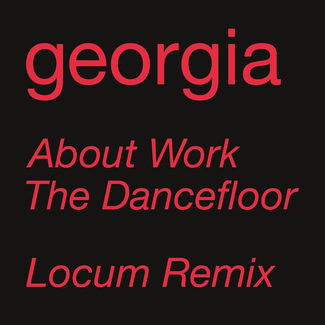 About Work The Dancefloor - Locum Remix cover art