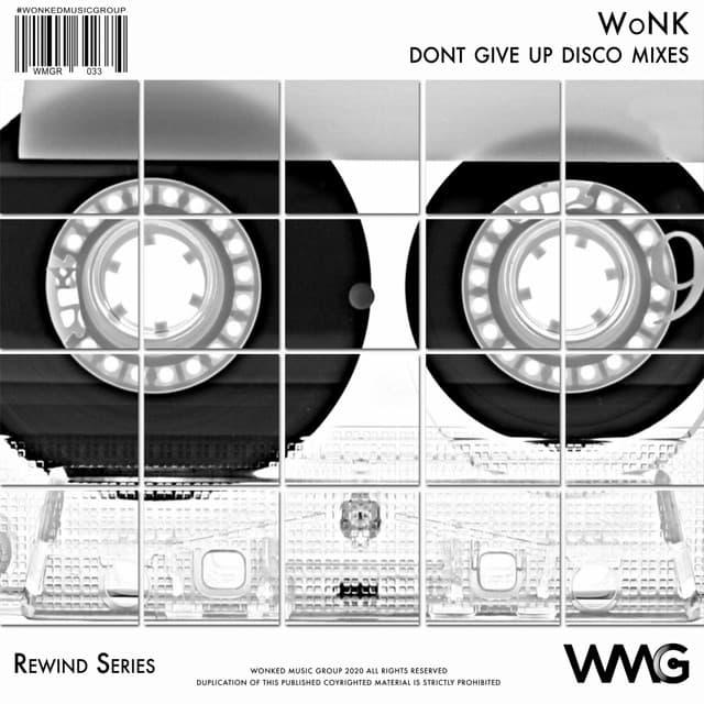 Rewind Series: WoNK - Don't Give Up Disco Mixes cover art