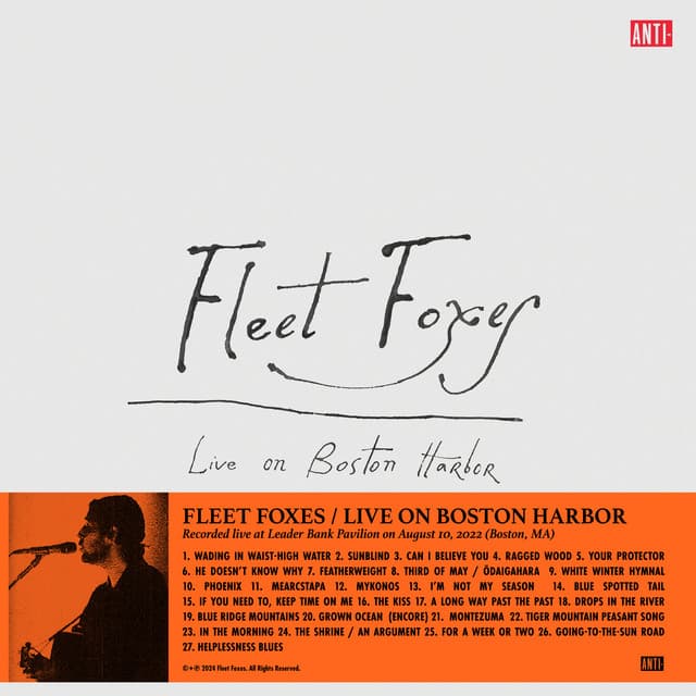 Blue Spotted Tail - Live On Boston Harbor cover art