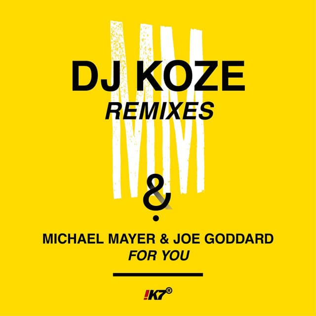 For You - DJ Koze Mbira Instrumental cover art