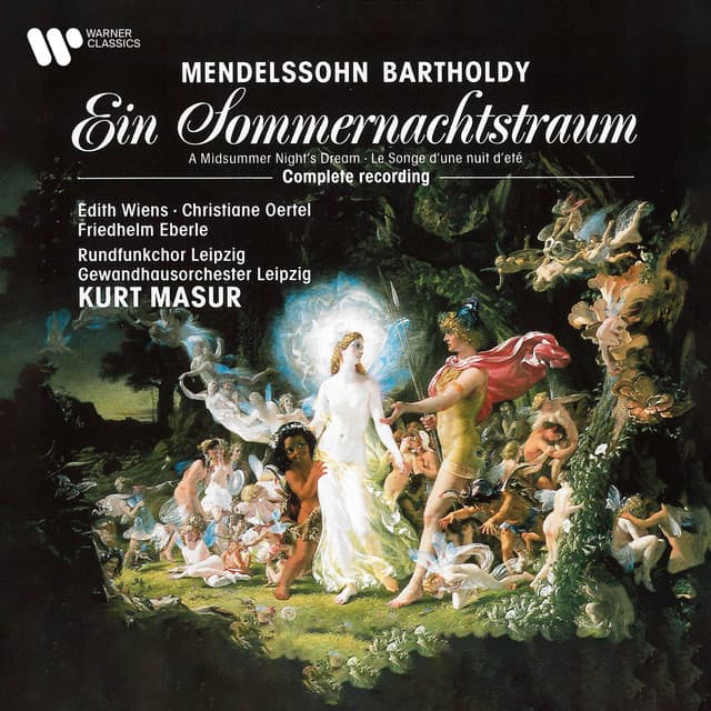 Mendelssohn: A Midsummer Night's Dream, Op. 61, MWV M13: Melodram. "Über Täler und Höh'n" cover art