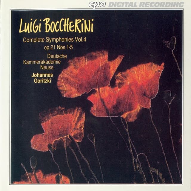 Boccherini: Complete Symphonies, Vol. 4 cover art