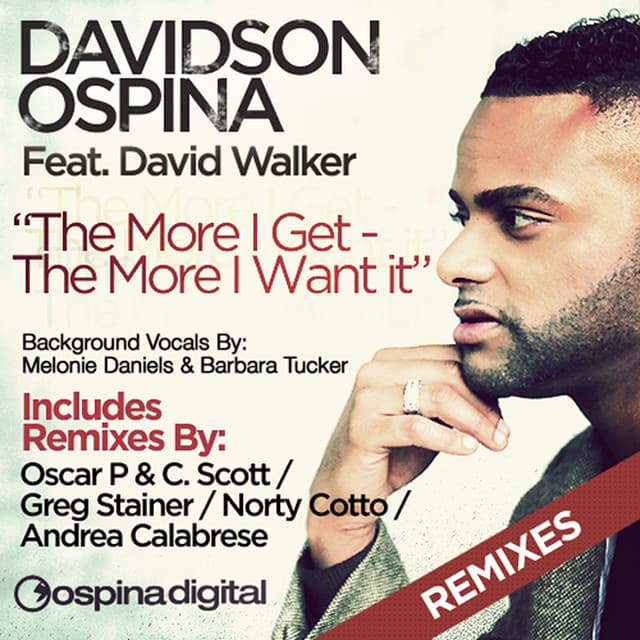 The More I Get the More I Want - Oscar P and C Scott SAX Remix cover art