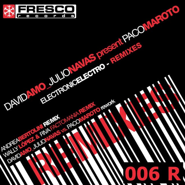 Electronic Electro - David Amo & Julio Navas vs Paco Maroto Remix cover art