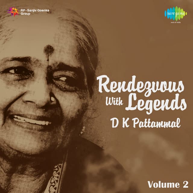 Rendezvous With Legends - D.K. Pattammal Vol 2 cover art