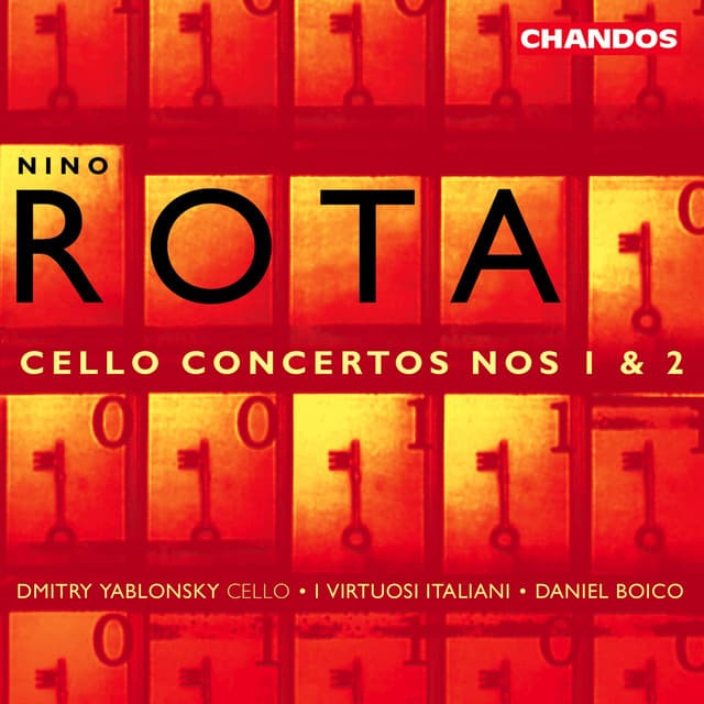 Rota: Cello Concertos Nos. 1 & 2 cover art