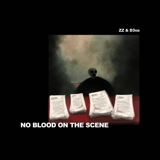 no blood on the scene cover art