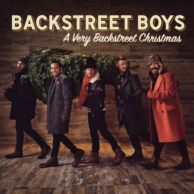 A Very Backstreet Christmas cover art