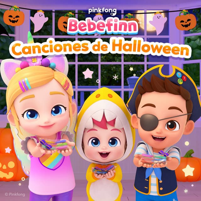Bebefinn Canciones de Halloween cover art