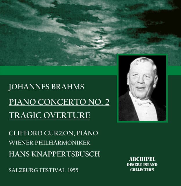 Brahms: Piano Concerto No. 2 & Tragic Overture (Live) cover art