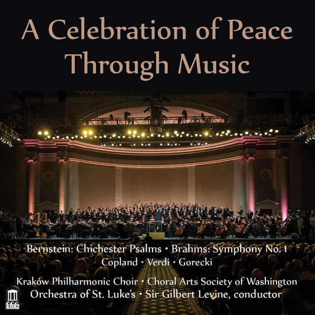 A Celebration of Peace Through Music (Live) cover art