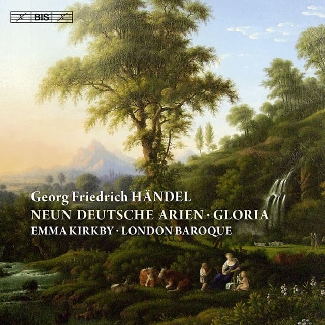 Das zitternde Glanzen der spielenden Wasser, HWV 203 cover art