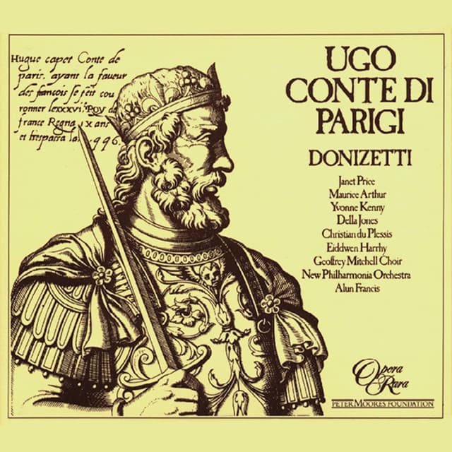 Donizetti: Ugo, conte di Parigi cover art