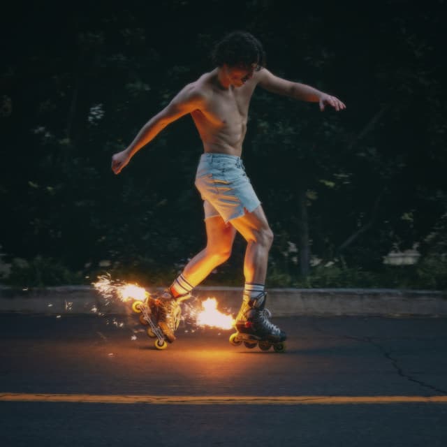 Fireworks & Rollerblades cover art