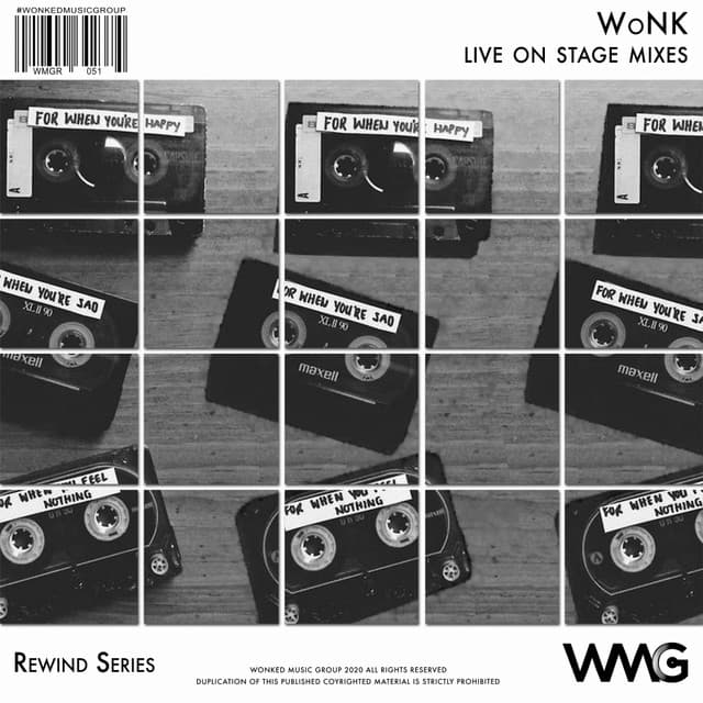 Rewind Series: WoNK - Live On Stage Mixes cover art
