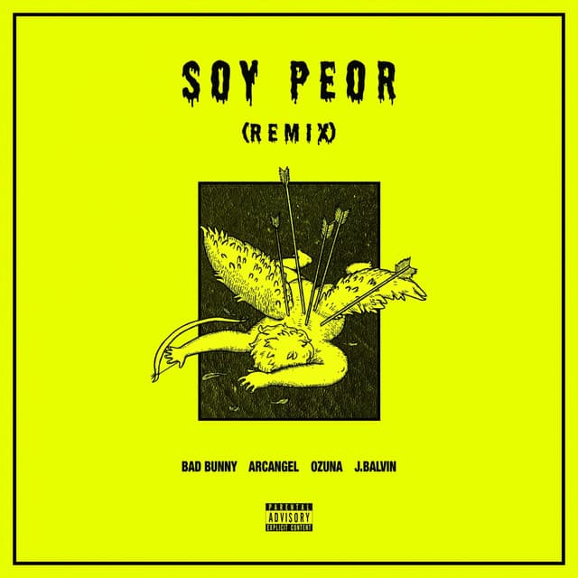Soy Peor - Remix cover art