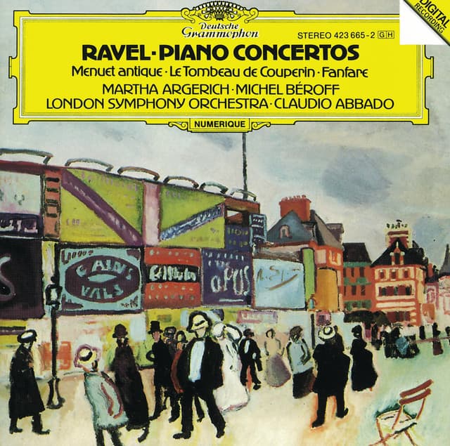 Ravel: Piano Concertos cover art