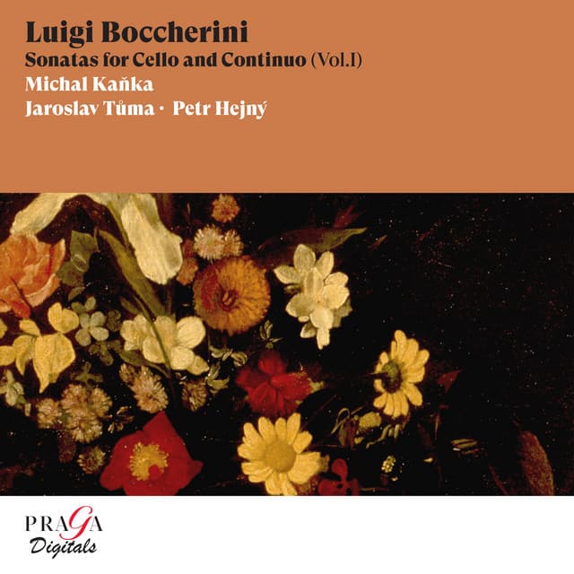 Luigi Boccherini: Sonatas for Cello and Continuo, Vol. I cover art
