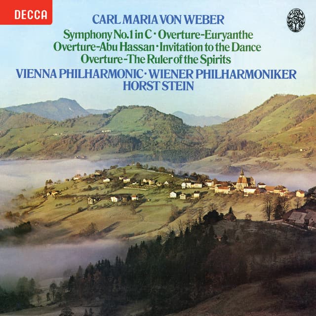 Weber: Overtures; Symphony No. 1 cover art