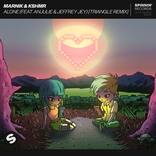 Alone (feat. Anjulie & Jeffrey Jey) - Triangle Remix cover art