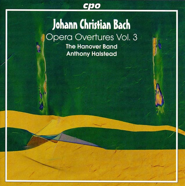 Bach, J.C.: Opera Overtures, Vol. 3 cover art