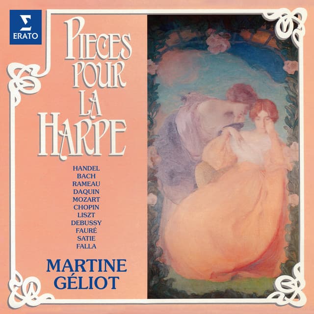 Daquin / Arr. Géliot: Livre de pièces de clavecin, Suite No. 2: VI. L'hirondelle cover art