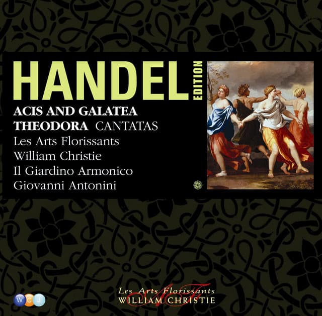 Handel Edition Volume 8 - Acis and Galatea, Theodora, Agrippina condotta a morire, Armida abbandonata, La Lucrezia cover art