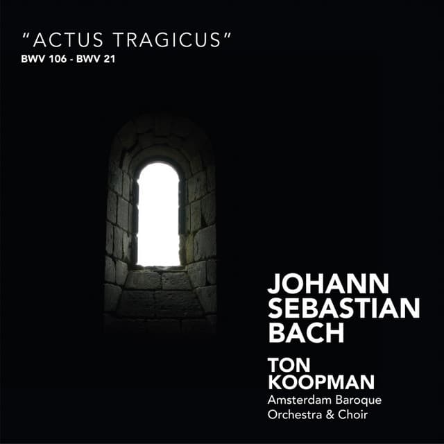 Bach: Actus tragicus cover art