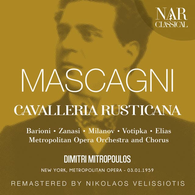 Cavalleria rusticana, IPM 4, Act I: "Intermezzo" cover art