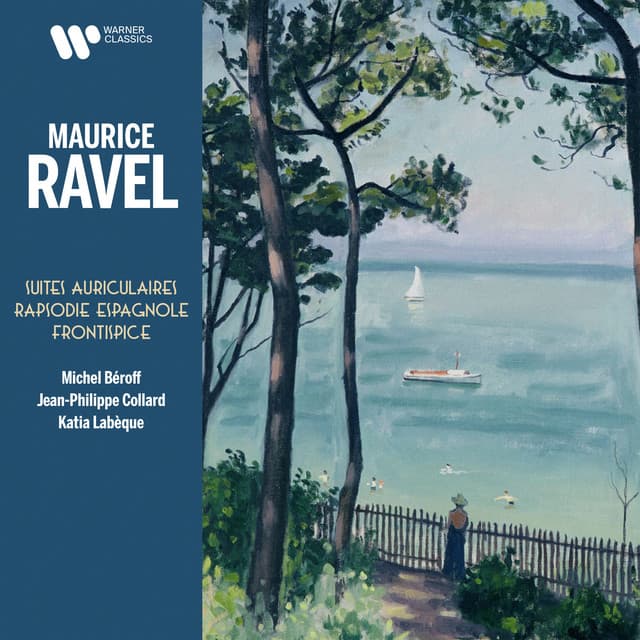 Ravel: Suites auriculaires, Rapsodie espagnole & Frontispice cover art