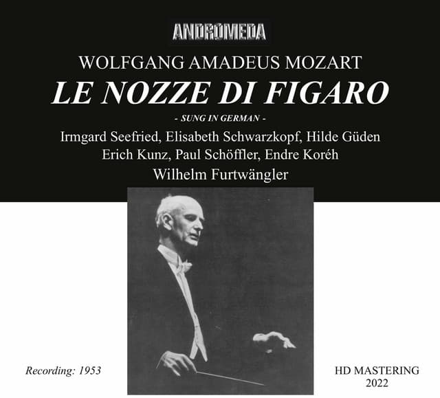 Mozart: Le nozze di Figaro, K. 492 (Sung in German) [Remastered 2022] [Live] cover art