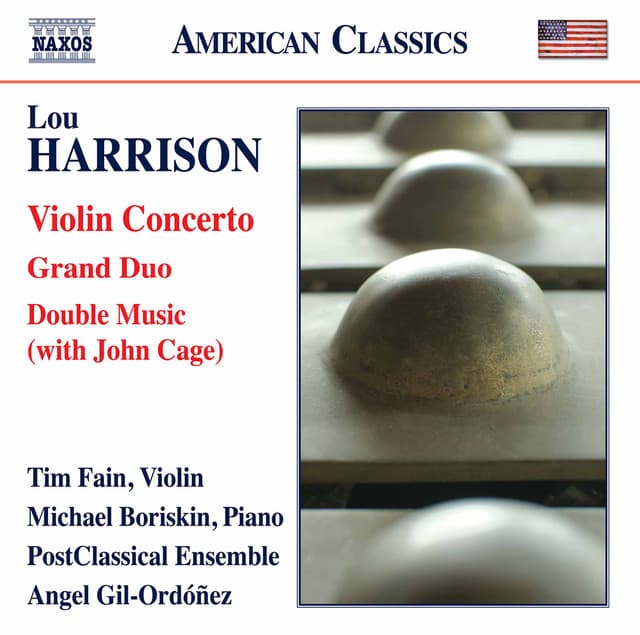 Harrison: Violin Concerto, Grand Duo & Double Music cover art