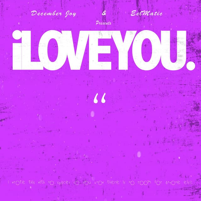 I Love You cover art