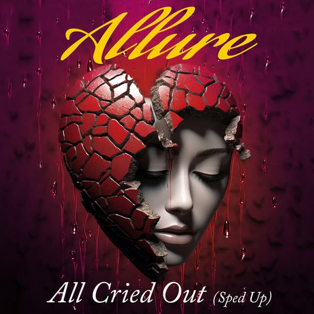All Cried Out (Re-Recorded) [Sped Up] - Single cover art