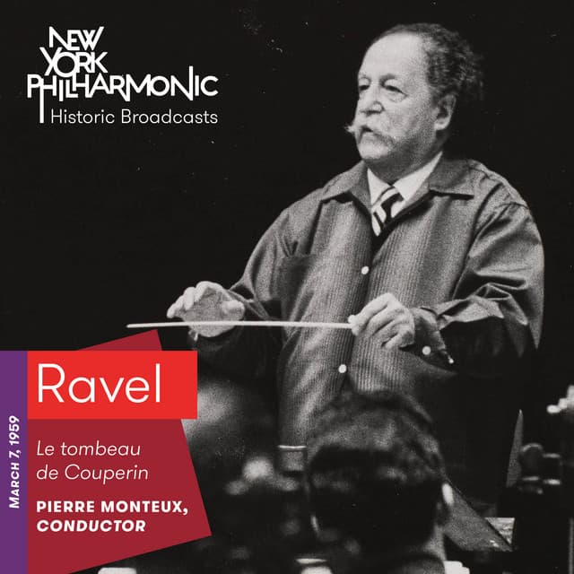 Ravel: Le tombeau de Couperin (Recorded 1959) cover art